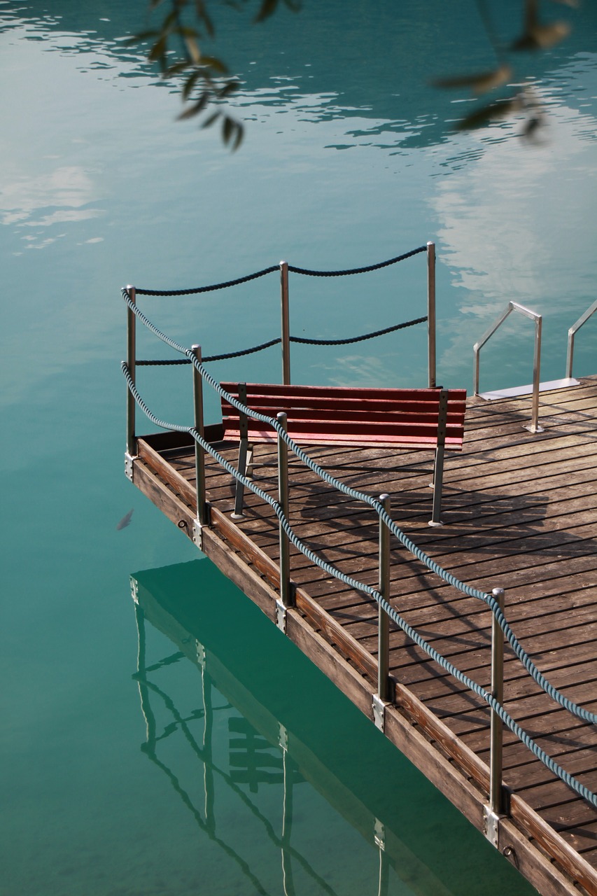 Bootssteg am Lago di Ledro